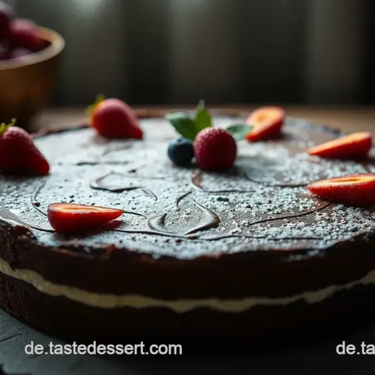 Schokoladentorte mit frischen Früchten – Ein Genuss für Groß und Klein
