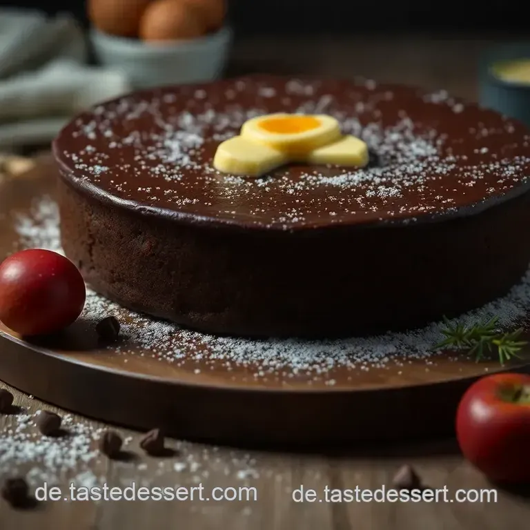 Schokoladenzauber aus der Silikonbackform presentation