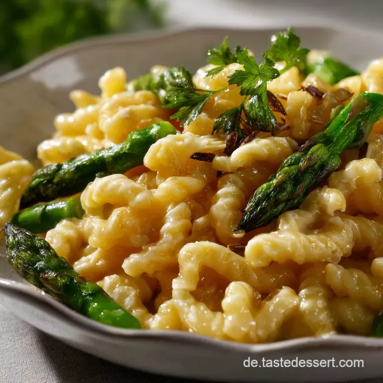 Cremige Schupfnudel Spargel Pfanne Feierabendrezept Schnell