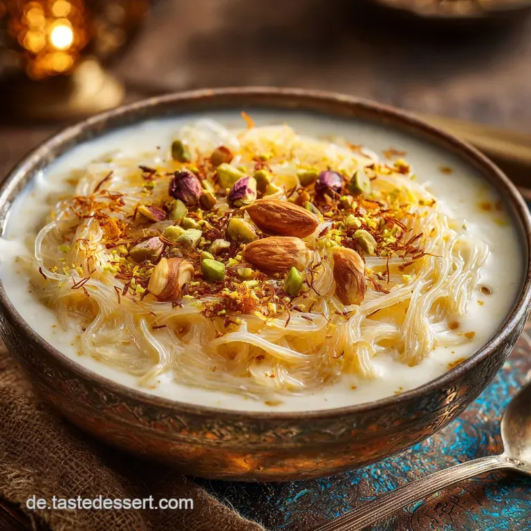 Seviyan Fadennudeln So gelingt die cremige indische KheerVersion