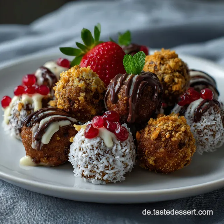 Miniature meatballs elegantly arranged on a white plate with fresh parsley garnish, conveying a warm, inviting feel.