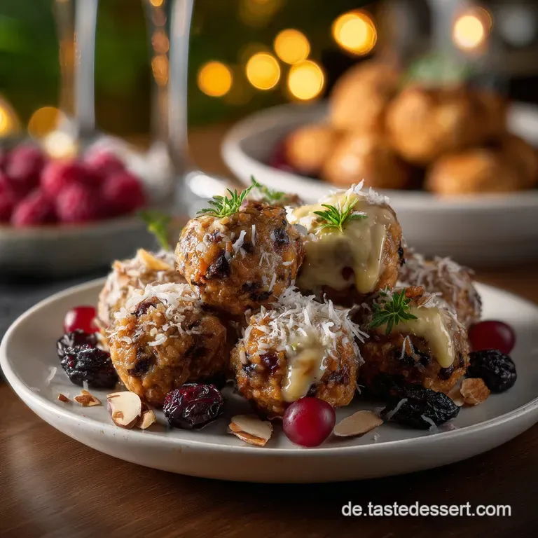 Idee f&uuml;rs Silvesterbuffet mit herzhaften Mini Frikadellen