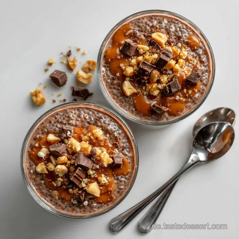 Snickers Chiapudding Deluxe Das Gesunde Fr&uuml;hst&uuml;ck F&uuml;r Die Naschkatze presentation