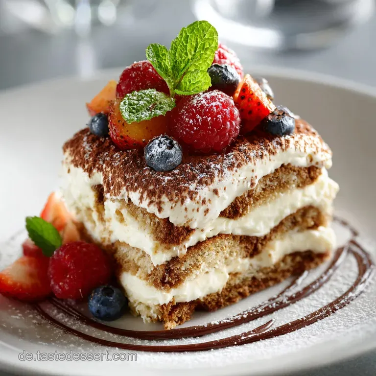 Sommerleichte BeerenTräume im Glas BlitzTiramisu à la Germania