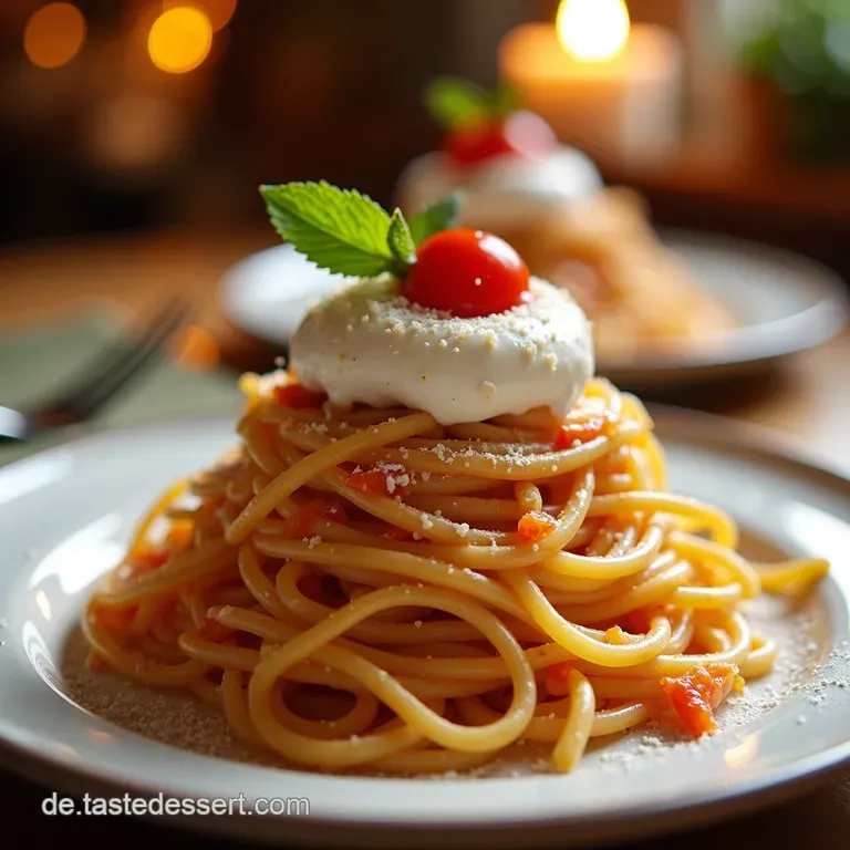 Spaghetti Eis Dessert Im Glas So Gut Wie Beim Italiener presentation