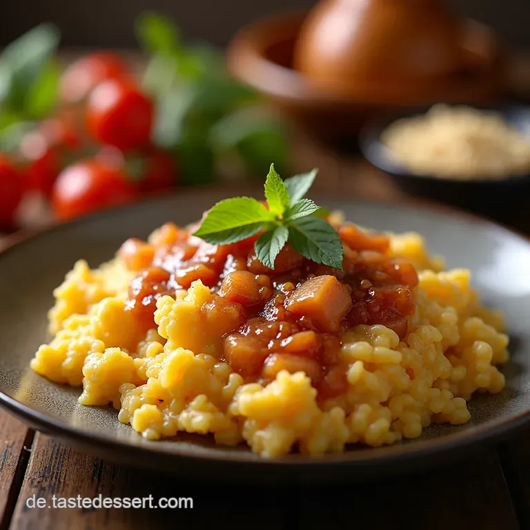 Spekulatiustr&auml;umchen Cremiger Nachtisch presentation