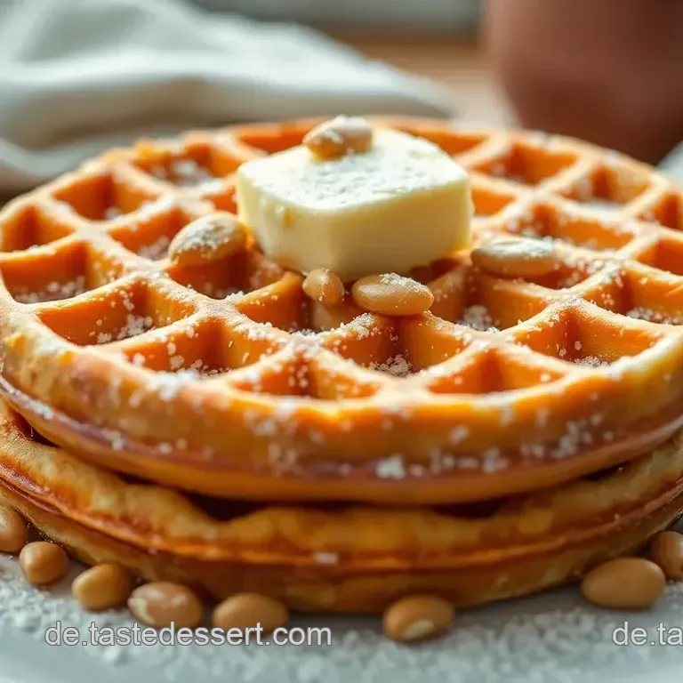 Super Fluffige Mandelwaffeln