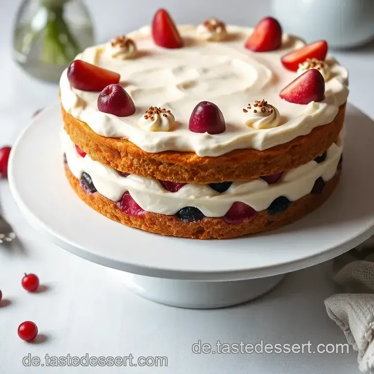 Süße Überraschung: Baby Shower Torte presentation