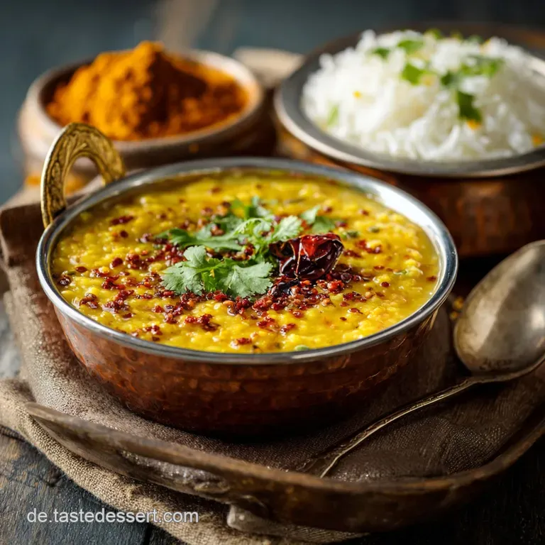 Tadka Mix Dal Indiens Cremiger Linsengenuss Mit Dem Zischeffekt presentation