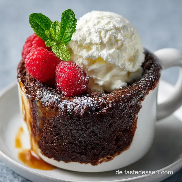 Tassenkuchen: Samtiger Schokoladentraum