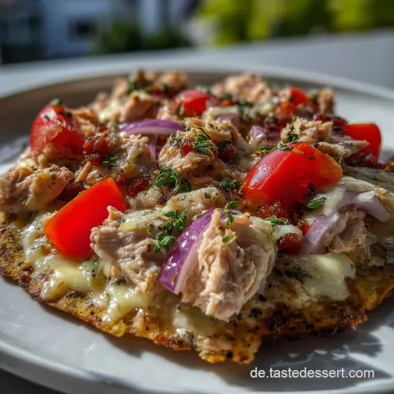 Pizzateig Aus Thunfisch Und Mit 65: Der Keto Gamechanger