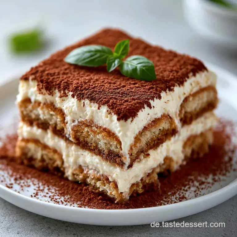 Tiramisu mit Mascarpone: Samtig Cremig