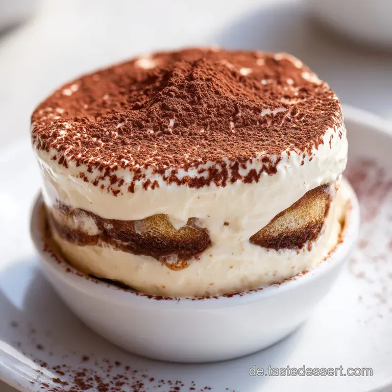 Tiramisu ohne Ei: Samtige Textur