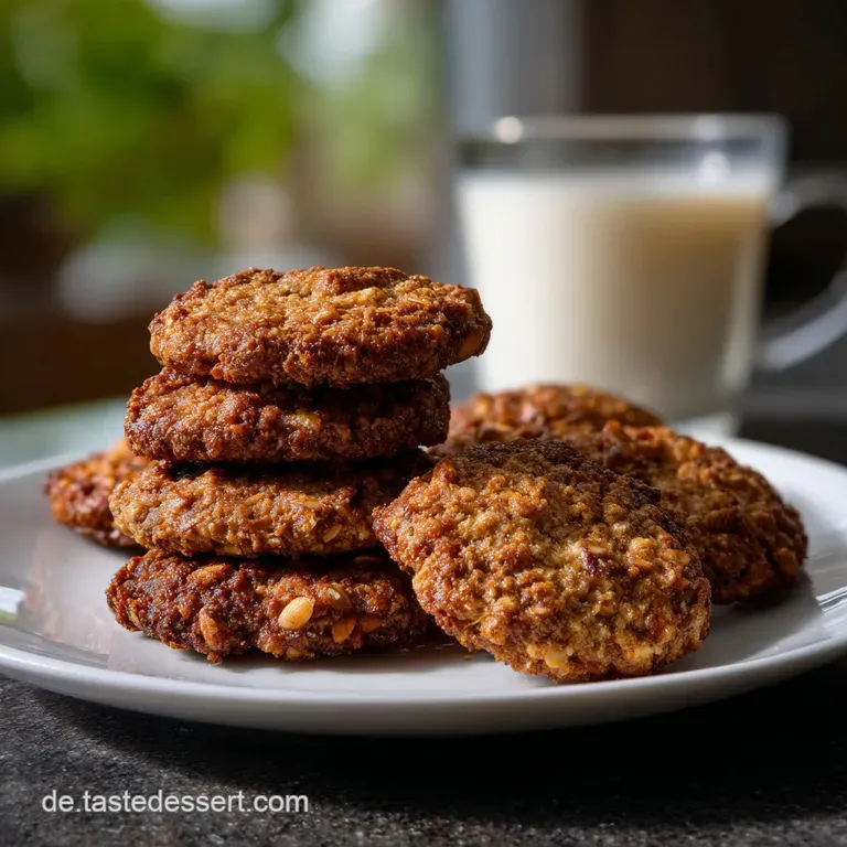 Vegane Haferkekse mit Mandeln: Das einfache Blitzrezept