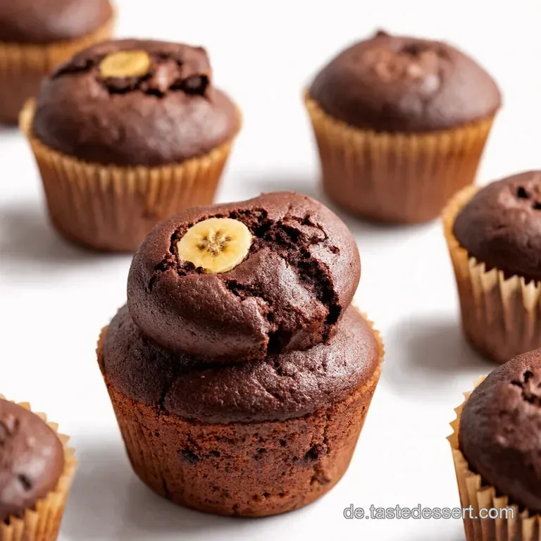 Vegane SchokoBananenMuffins Der saftige Glücklichmacher