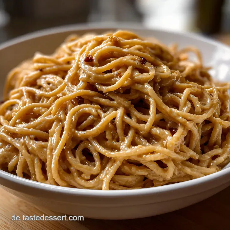 Tahini Pasta Vegan: Cremig in 25 Minuten