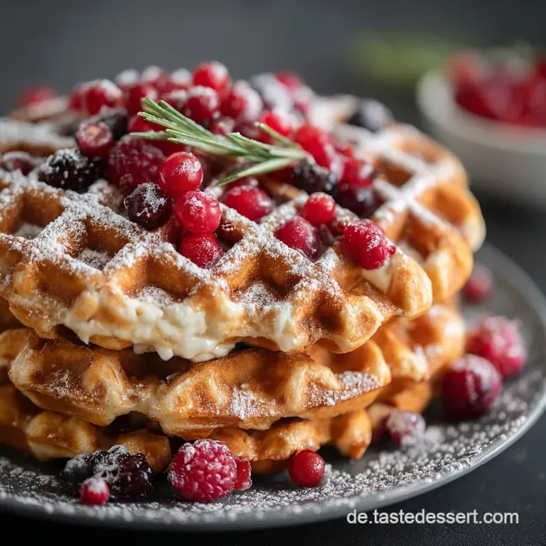 Vegane Waffeln: Das perfekte Rezept au&szlig;en knusprig innen fluffig