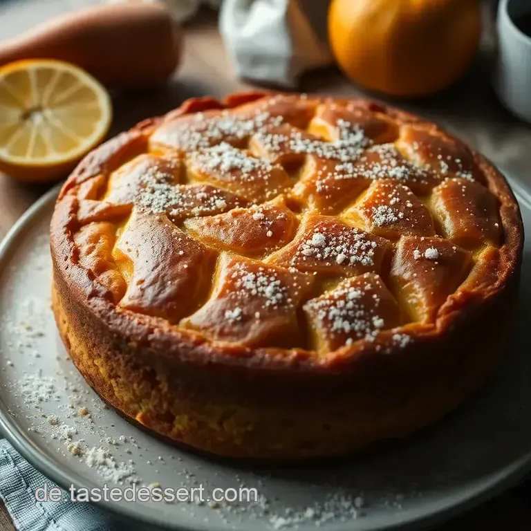 Veganer Karottenkuchen ohne Zucker presentation