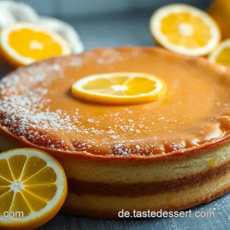 Veganer Zitronenkuchen mit Sojajoghurt