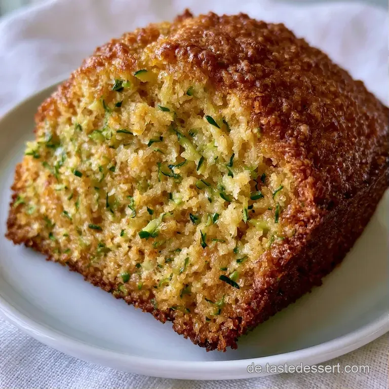 Ein St&uuml;ck feuchter, goldbrauner Kuchen auf wei&szlig;em Porzellan, garniert mit gl&auml;nzendem Sirup und einer frischen Beere.