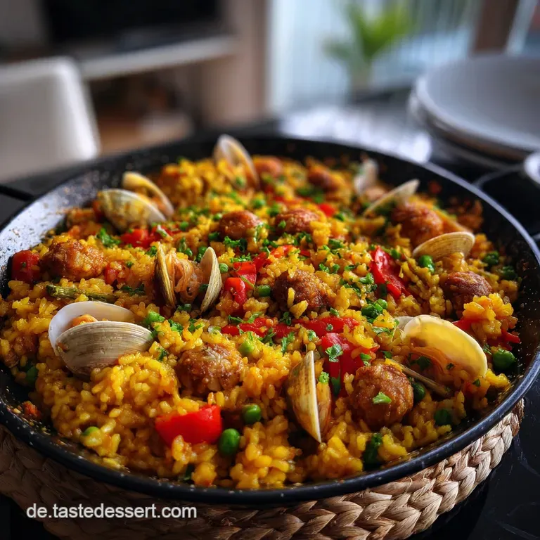 Veganes Paella Rezept Einfach Paella Ohne Fleisch presentation