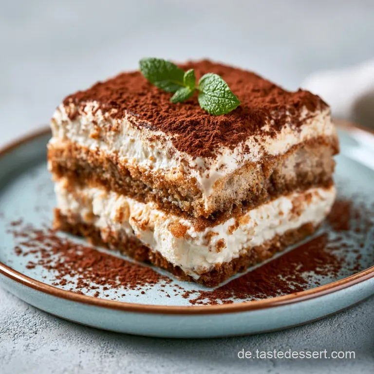 Veganes Tiramisu: Samtig und Luftig