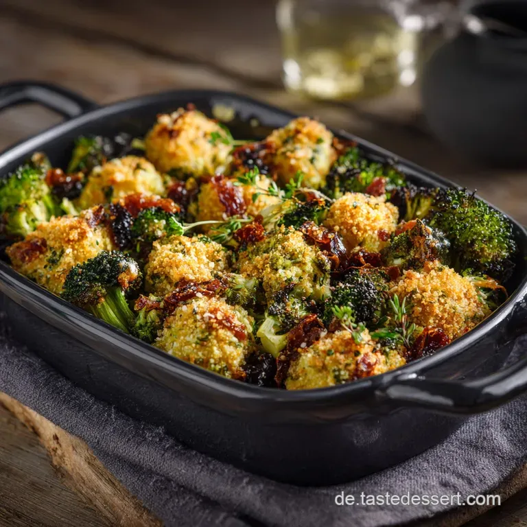 Vegetarische Brokkolinuggets Knusprige Medaillons Mit Parmesankick presentation