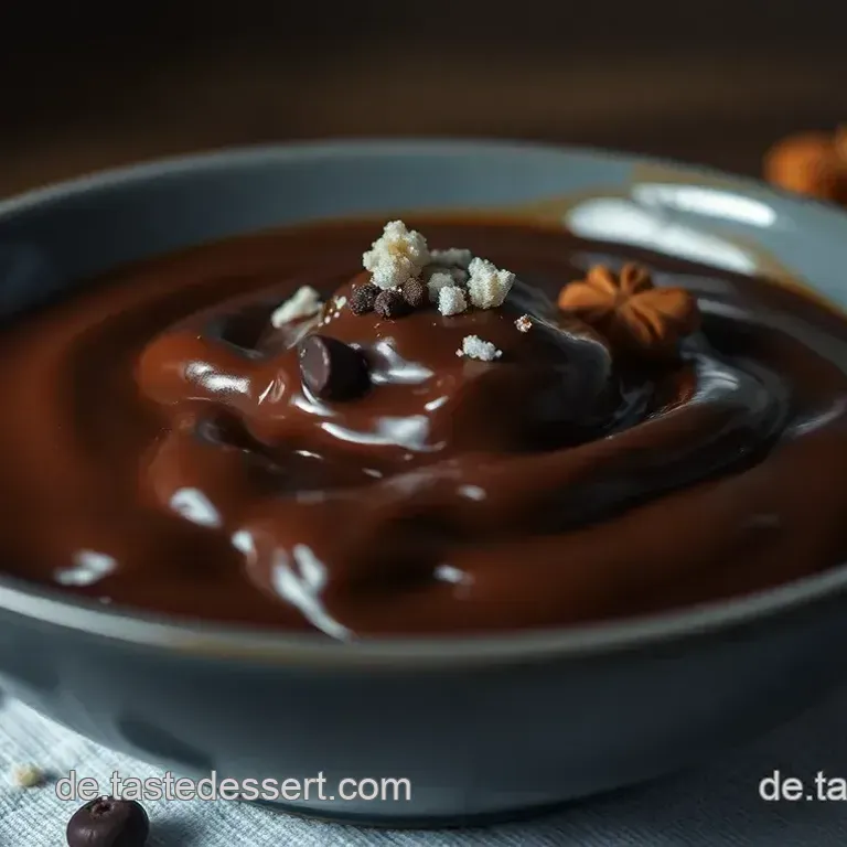 Verführerische heiße Schokolade aus dunkler Schokolade: Ein Genuss für kalte Tage