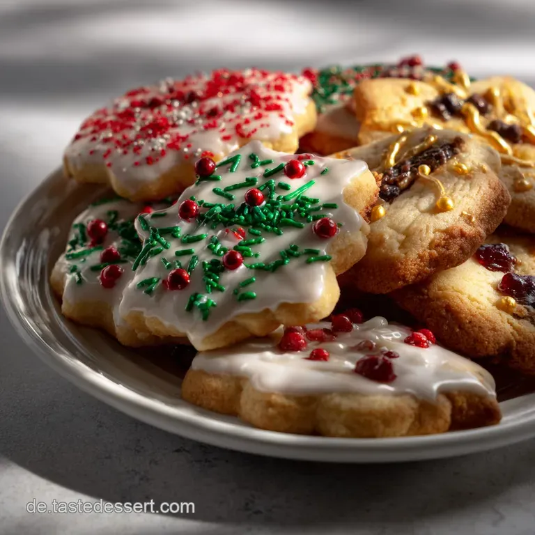 Weihnachtskekse Zum Verschenken Und Dekorieren Rezept