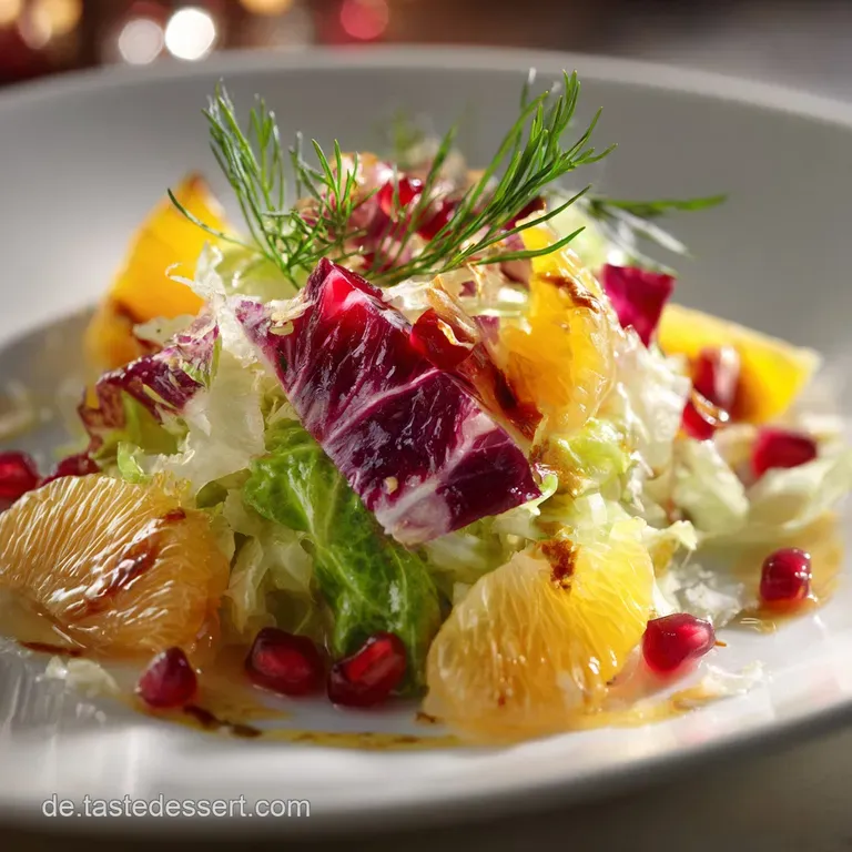 Wintersalat Mit Granatapfel Und Orangen: Das Rezept F&uuml;r Den Leuchtenden Weihnachtssalat presentation
