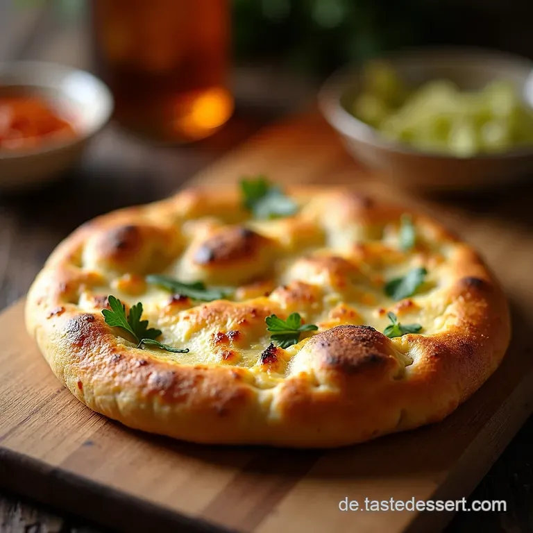 Wolkenweiches Naanbrot Der Tandooreffekt F&uuml;r Zuhause presentation