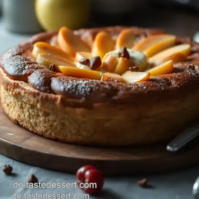 Wunderbarer Apfel-Quark-Kuchen – Ein Stück Heimat presentation