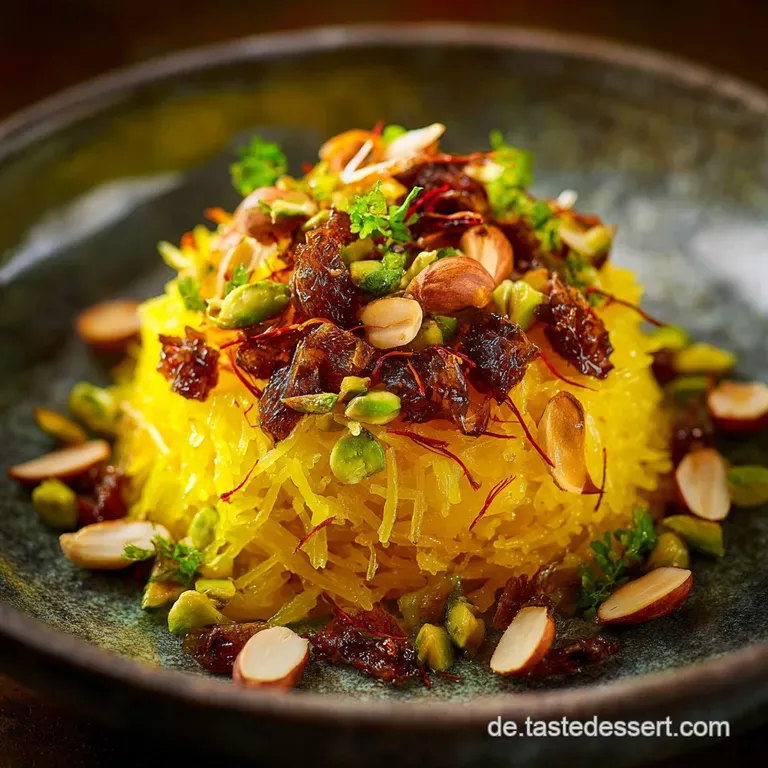 Zarda: Der K&ouml;nigliche Safran Reis (Indischer S&uuml;&szlig;reis) presentation