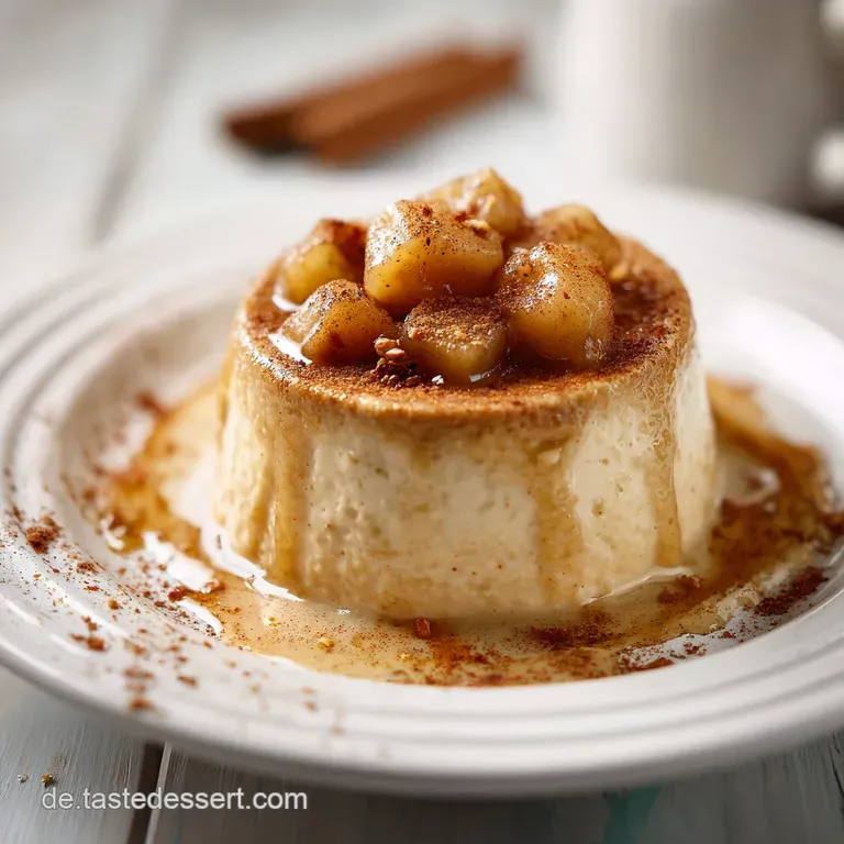 Zimtcreme mit Apfelmus: Cremiges Dessert