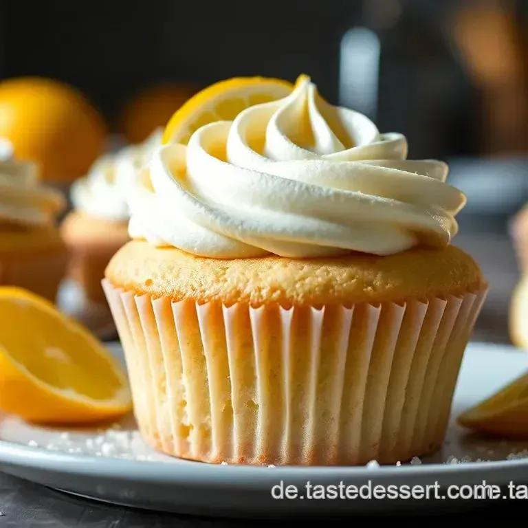 Saftige Zitronen Cupcakes mit Mascarpone - Rezept vom Profi!