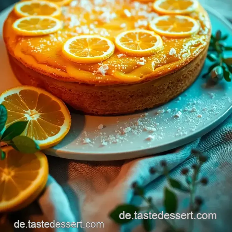 Zitronen Kokos Kuchen: Ein spritziger Genuss für den Sommer presentation