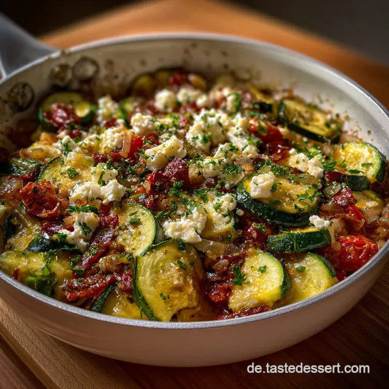 Gesundes Rezept Mit Zucchini Und Feta: Die Schnelle Pfanne presentation