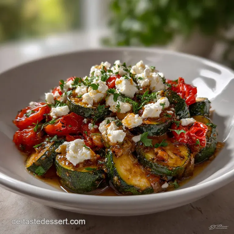 Gesundes Rezept Mit Zucchini Und Feta: Die Schnelle Pfanne