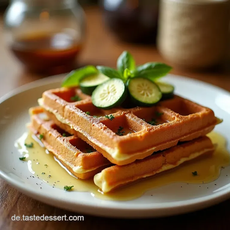 Zuckerfreie Schokowaffeln Mein Zucchinigeheimnis F&uuml;r Saftigen Genuss presentation