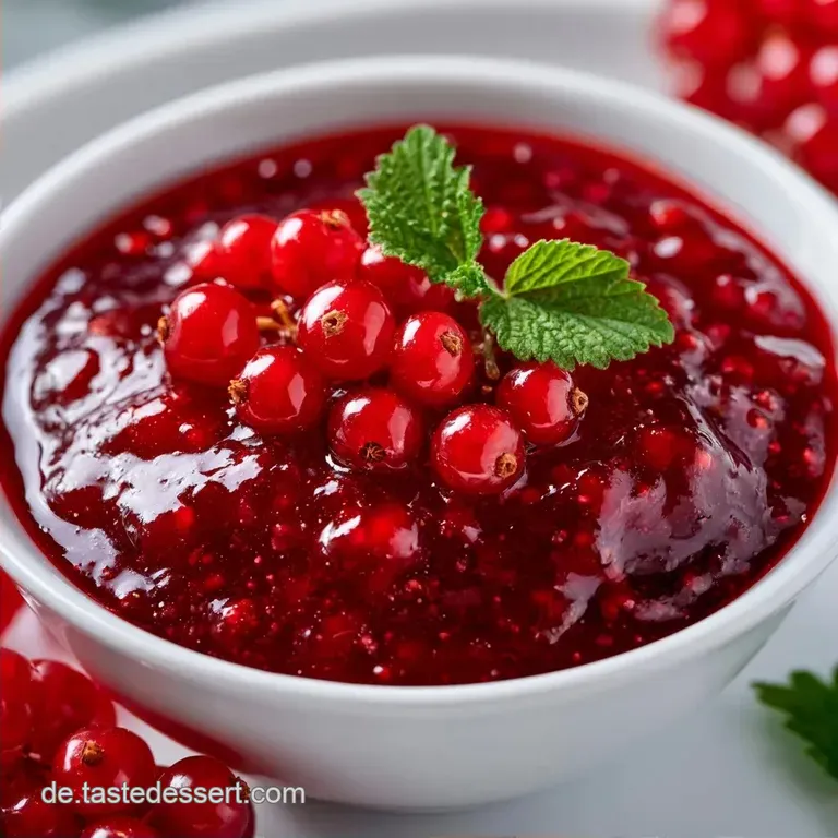 Zuckerfreier Johannisbeersirup mit Erythrit